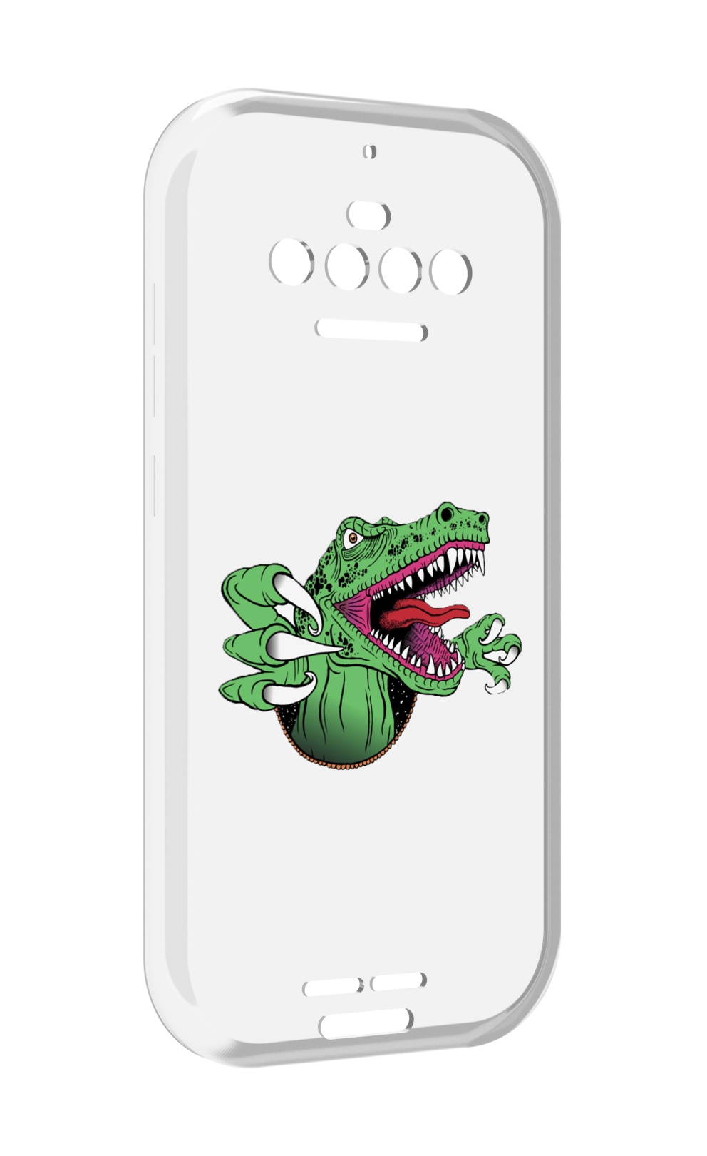 

Чехол MyPads Динозавр для Oukitel F150 R2022, Прозрачный, Tocco