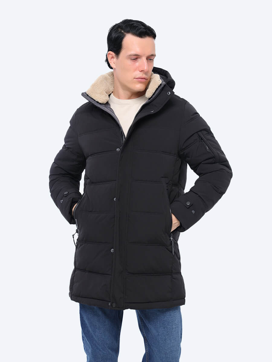 Куртка мужская Vitacci NDC607-01 черная 2XL