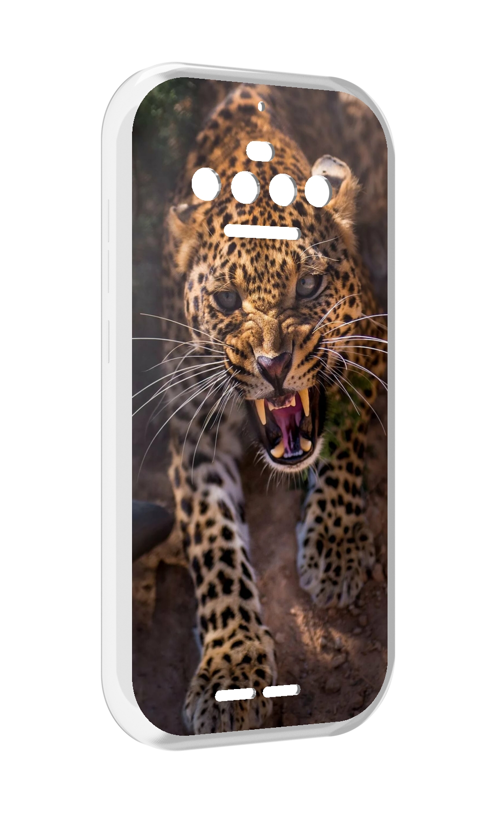 

Чехол MyPads Злой-гепард для Oukitel F150 R2022, Прозрачный, Tocco