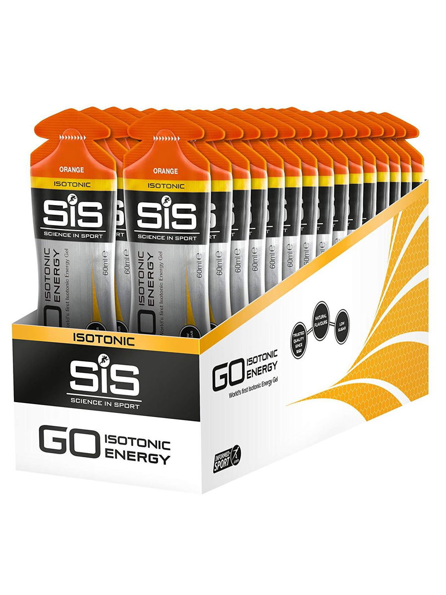 

Изотонический гель SiS Go Isotonic Energy, 30 x 60 мл, orange, Go Isotonic Energy