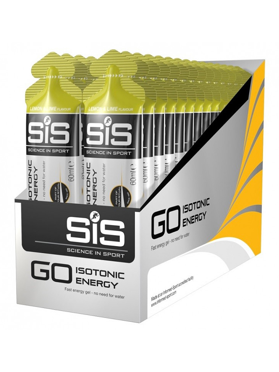 

Изотонический гель SiS Go Isotonic Energy, 30 x 60 мл, lemon/lime, Go Isotonic Energy