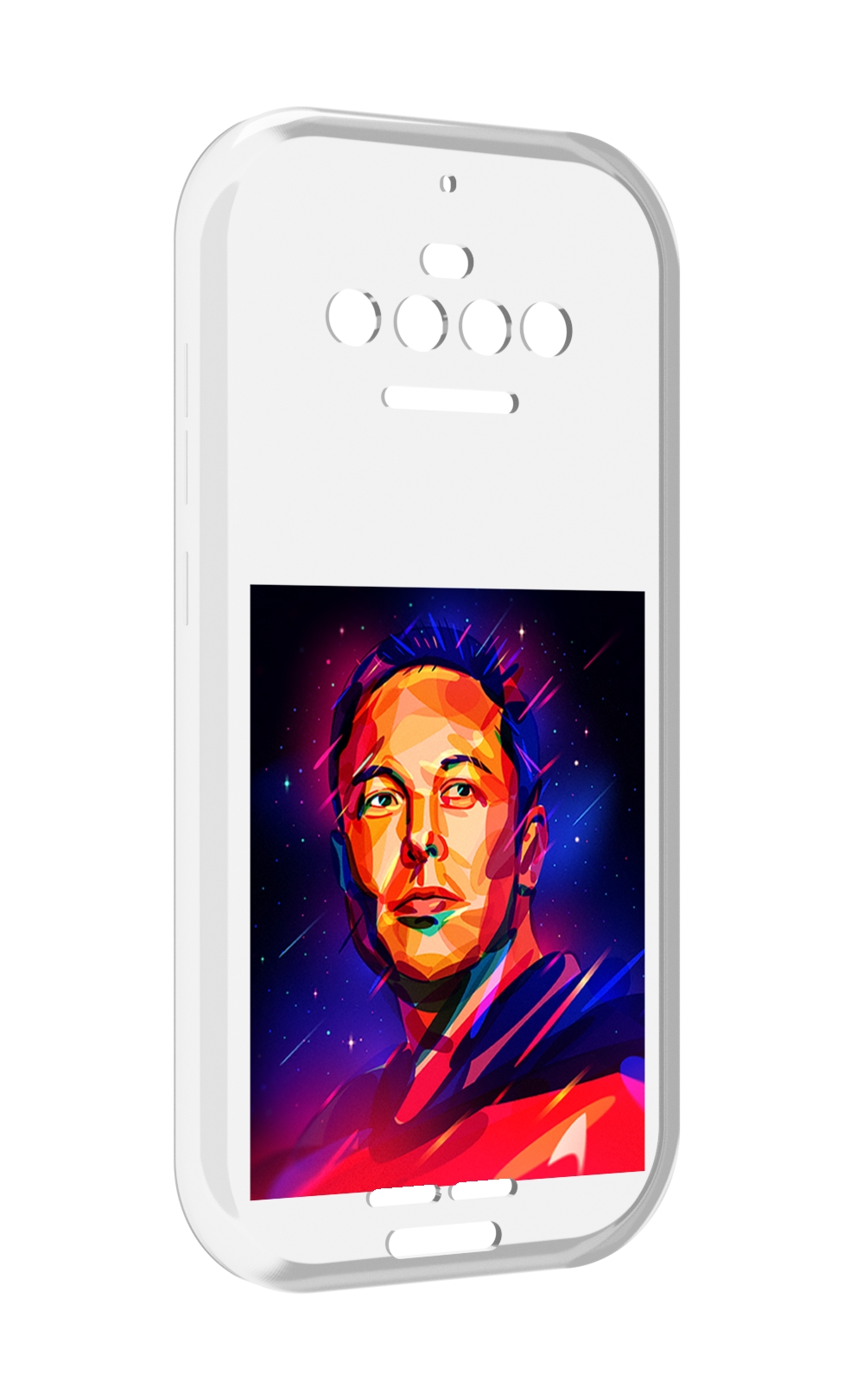 

Чехол MyPads Илон-Маск для Oukitel F150 R2022, Прозрачный, Tocco