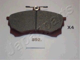 

Тормозные колодки Japanparts дисковые PA592AF