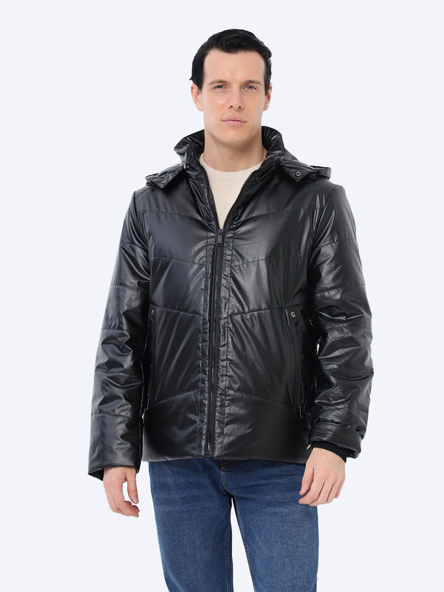 

Куртка мужская Vitacci MCA002-01 черная 3XL, Черный, MCA002-01