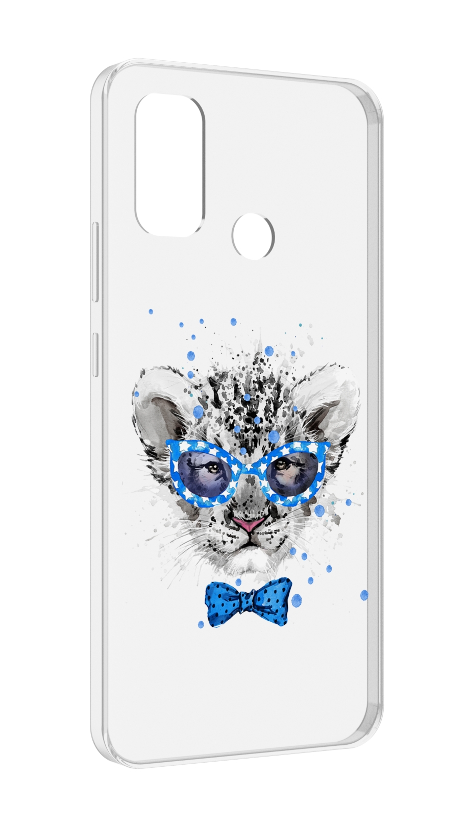 

Чехол MyPads тигренок с бабочкой для UleFone Note 10P/Note 10, Прозрачный, Tocco