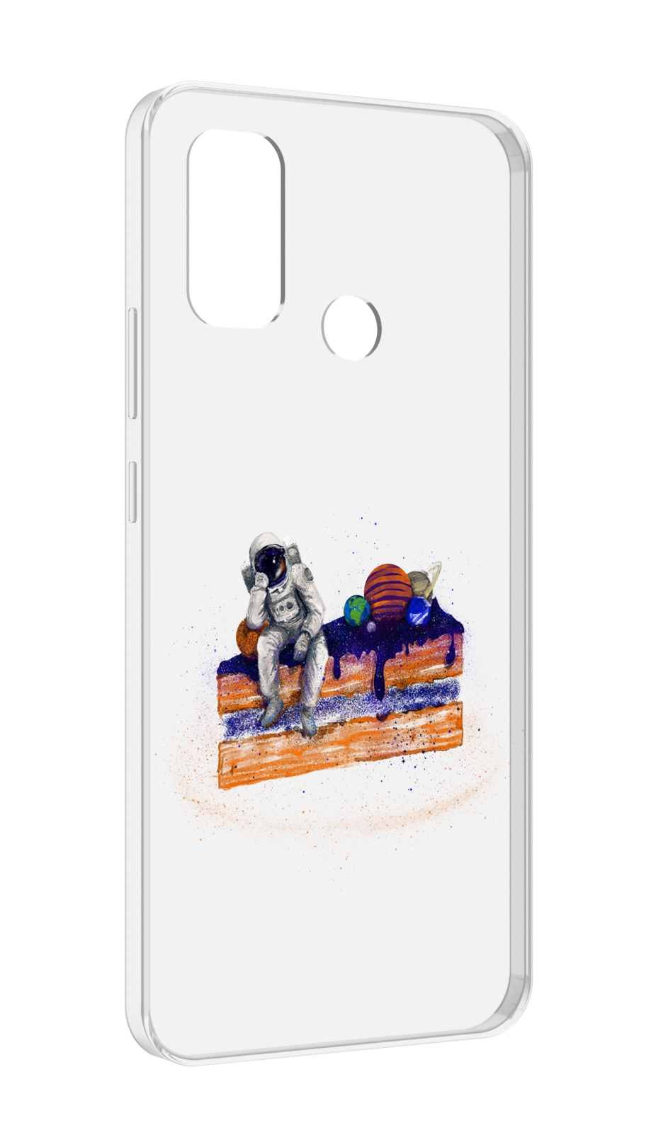 

Чехол MyPads торт с планетами для UleFone Note 10P/Note 10, Прозрачный, Tocco