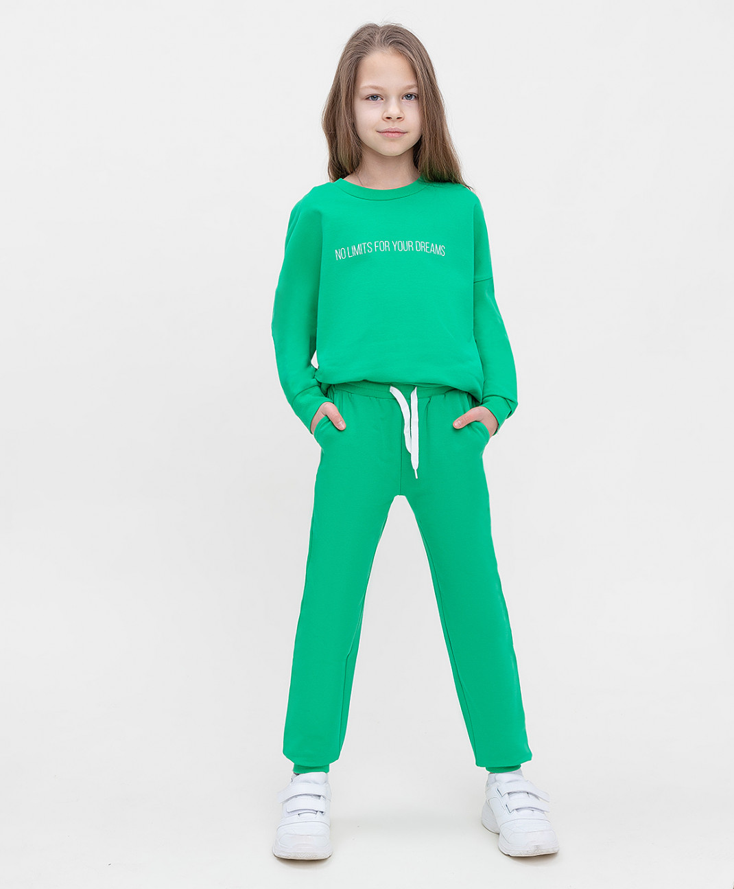 фото Брюки детские button blue 122bbgb56014800 зеленый р.140