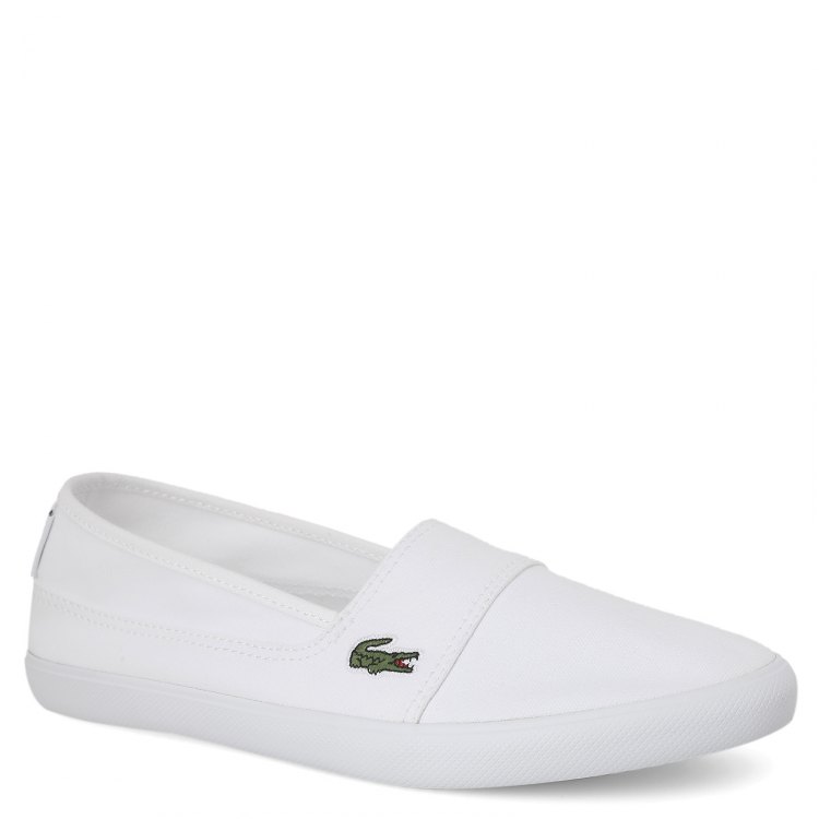 фото Слипоны женские lacoste spw0142 marice bl белые 3.5 uk