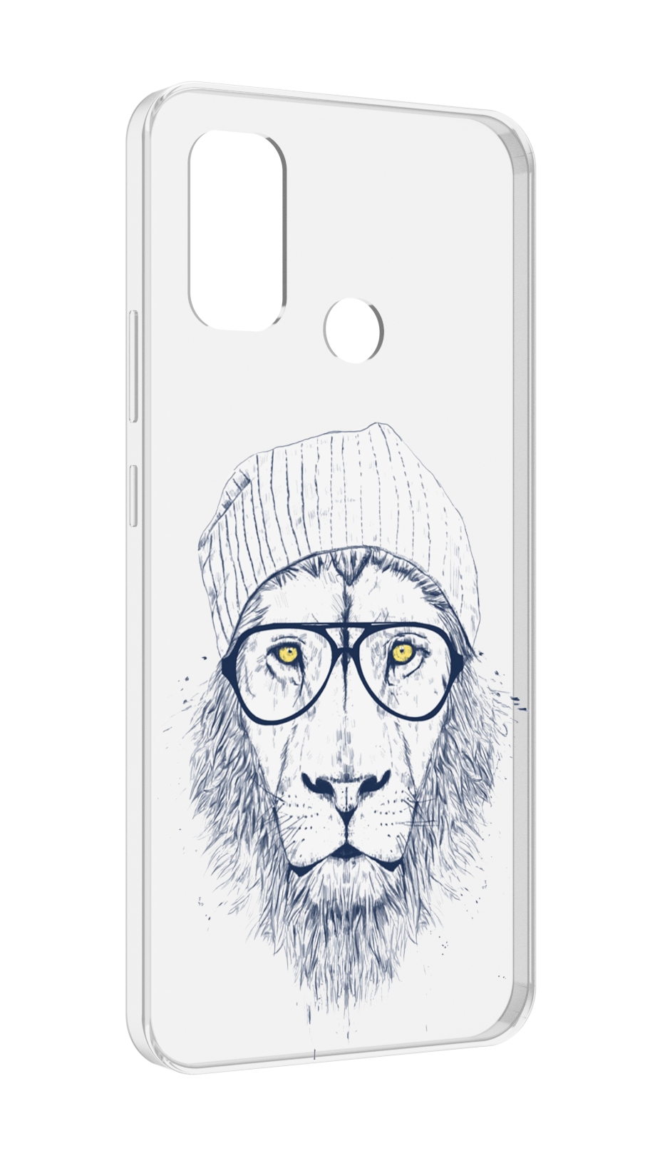 

Чехол MyPads хиппи лев для UleFone Note 10P/Note 10, Прозрачный, Tocco