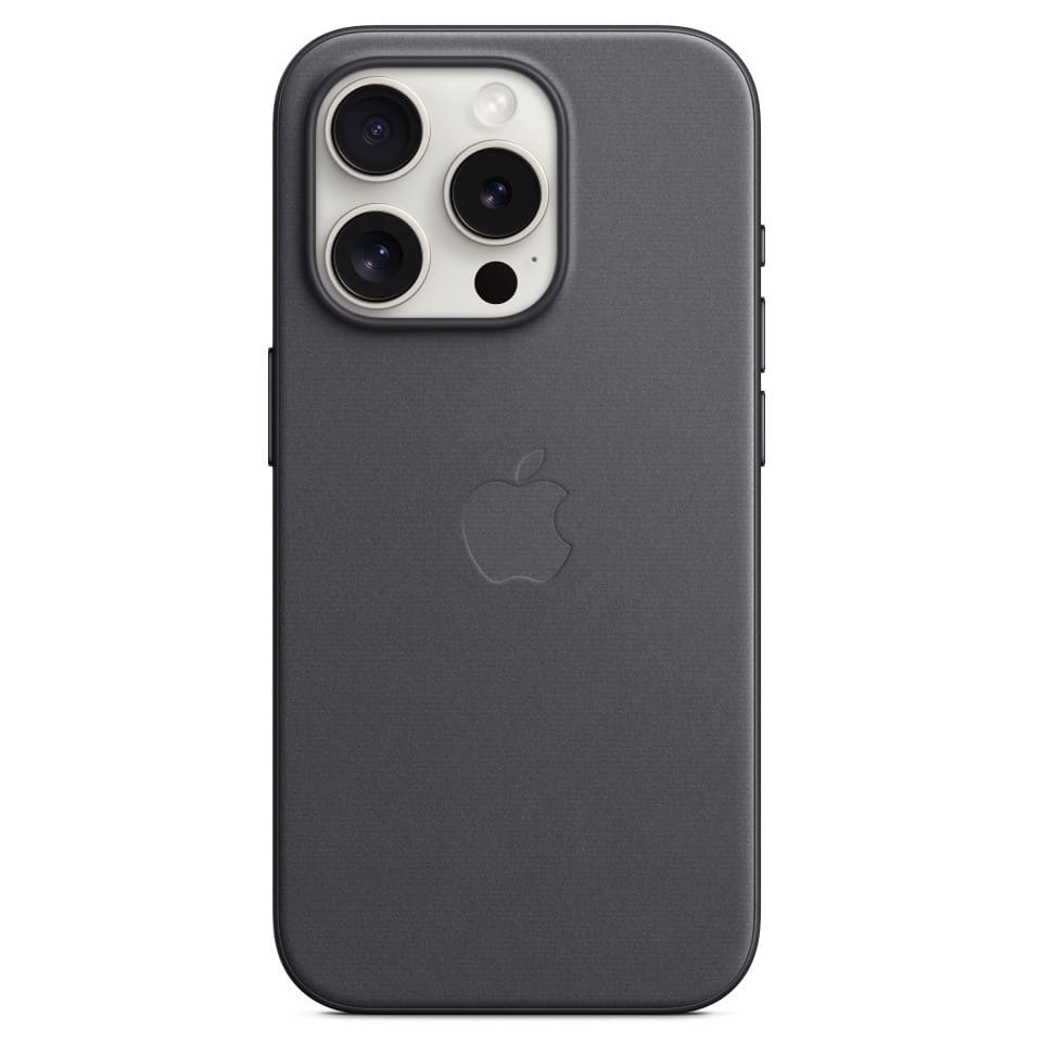 Чехол FineWoven Case MagSafe Iphone 15 Pro Black