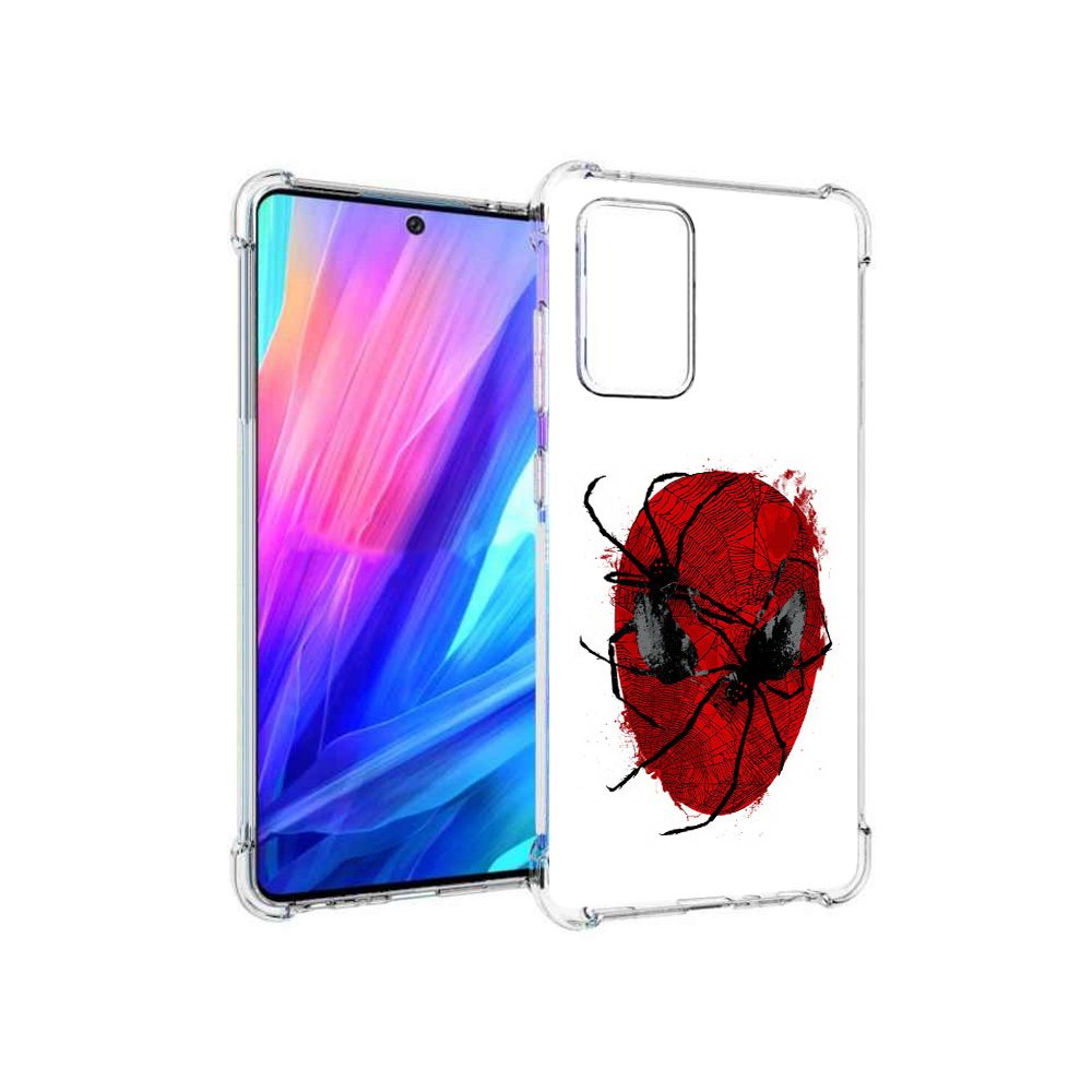 

Чехол MyPads Tocco для Samsung Galaxy A52 человек паук (PT158660.526.673), Прозрачный, Tocco