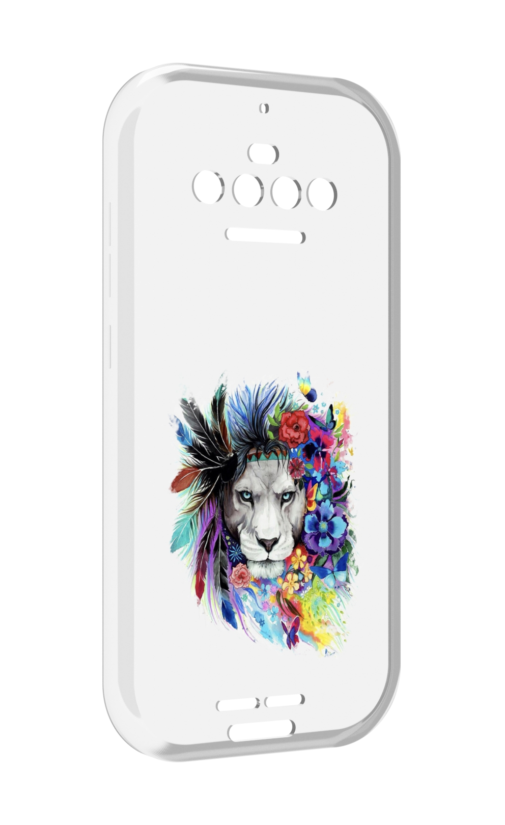 

Чехол MyPads Лев 2 для Oukitel F150 R2022, Прозрачный, Tocco