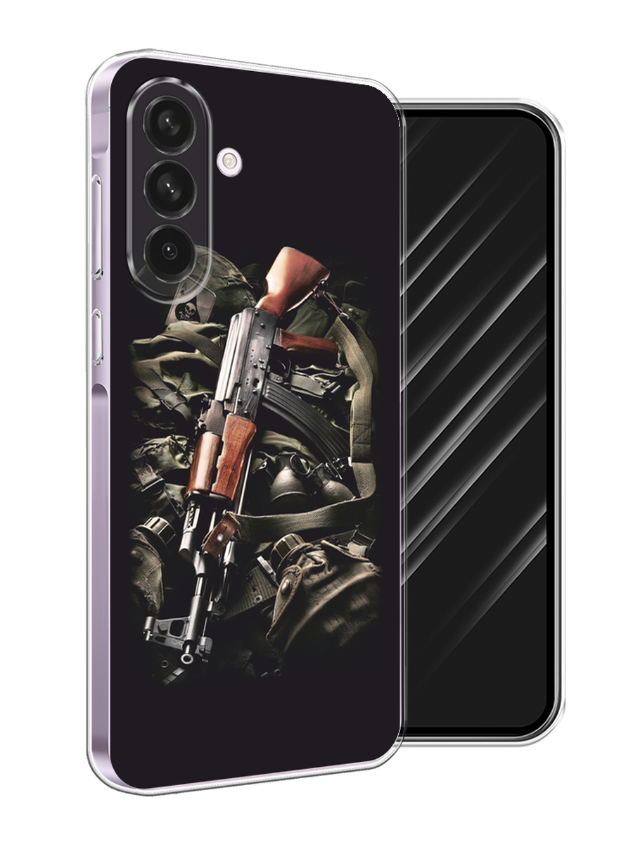 

Чехол Awog на Samsung Galaxy A56 5G "Автомат", Черный;коричневый;серый, 2110850-1