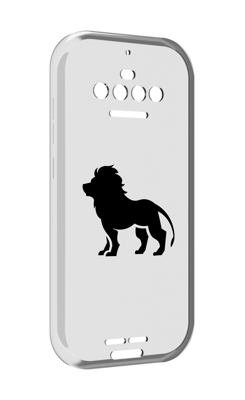 

Чехол MyPads Лев для Oukitel F150 R2022, Прозрачный, Tocco