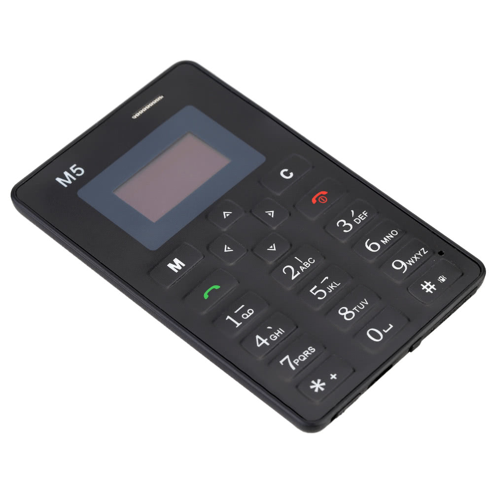 

Мини телефон AIEK M5, черный, M5