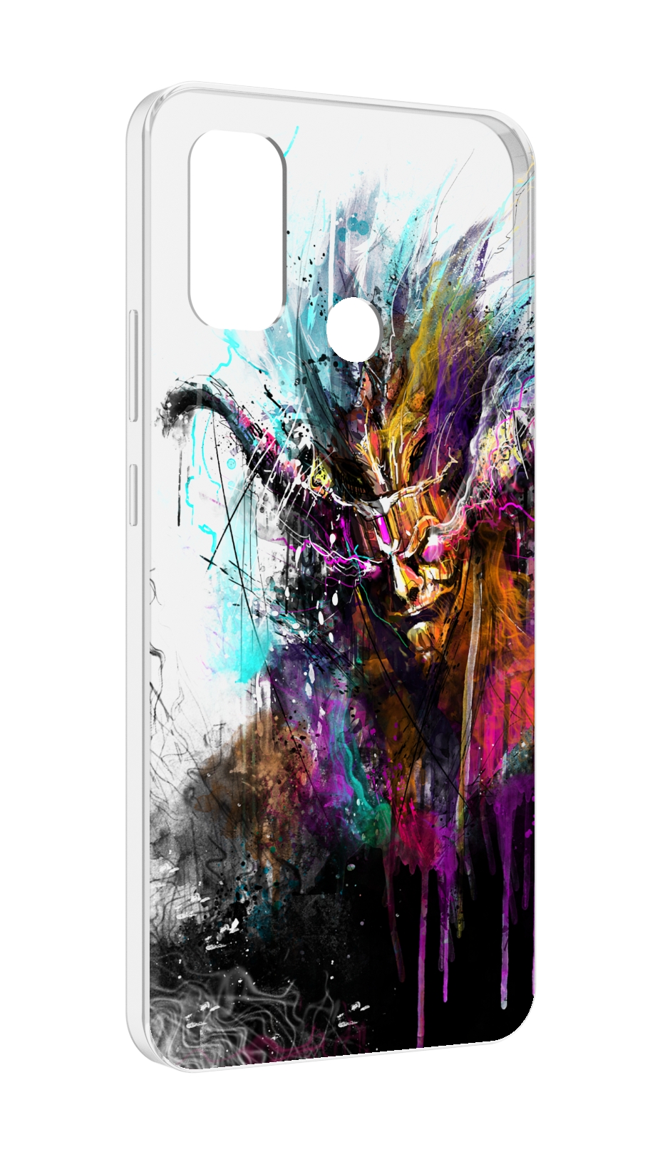

Чехол MyPads яркий дьявол для UleFone Note 10P/Note 10, Прозрачный, Tocco