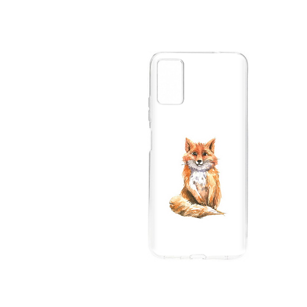 Чехол MyPads Tocco для ZTE Blade A71 (2021) детская лиса (PT226945.474.320)