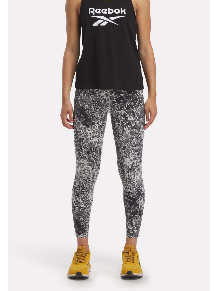 

Спортивные леггинсы женские Reebok RE541E1EL черные L, Черный, RE541E1EL
