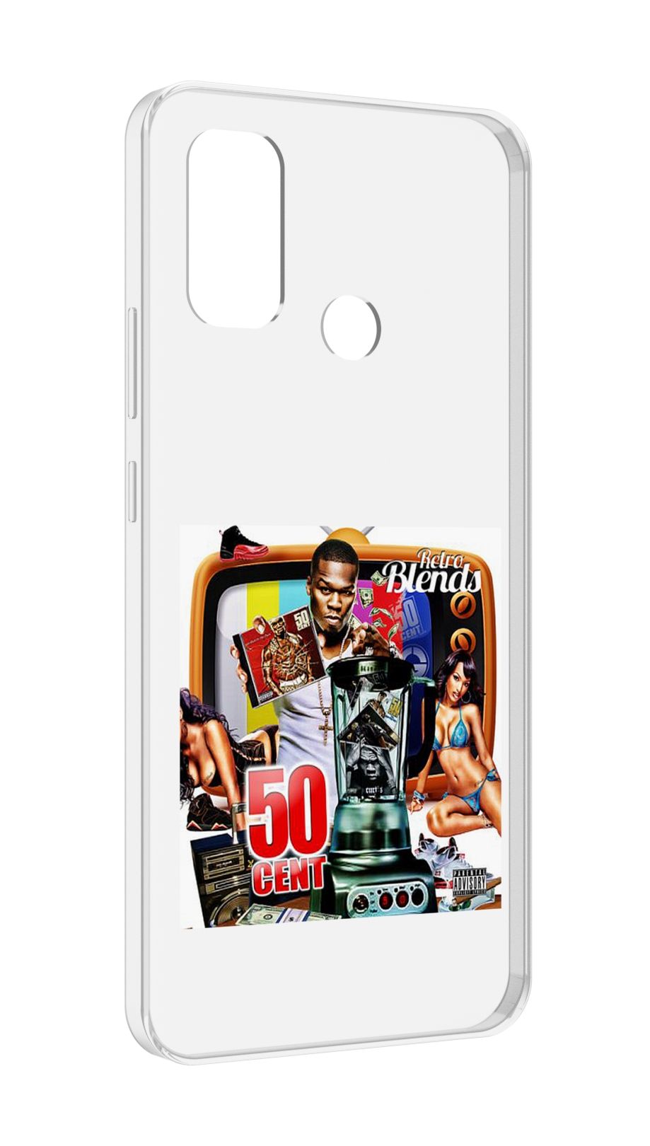 

Чехол MyPads 50 Cent - Retro 50 Cent Blends для UleFone Note 10P/Note 10, Прозрачный, Tocco