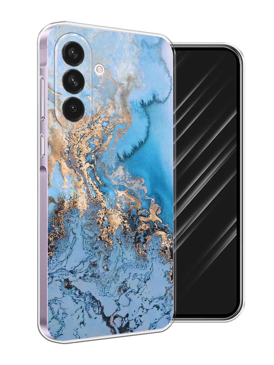 

Чехол Awog на Samsung Galaxy A56 5G "Морозная лавина синяя", Серебристый, 2110850-1