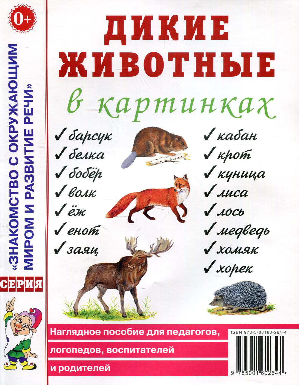 

Дикие животные в картинках