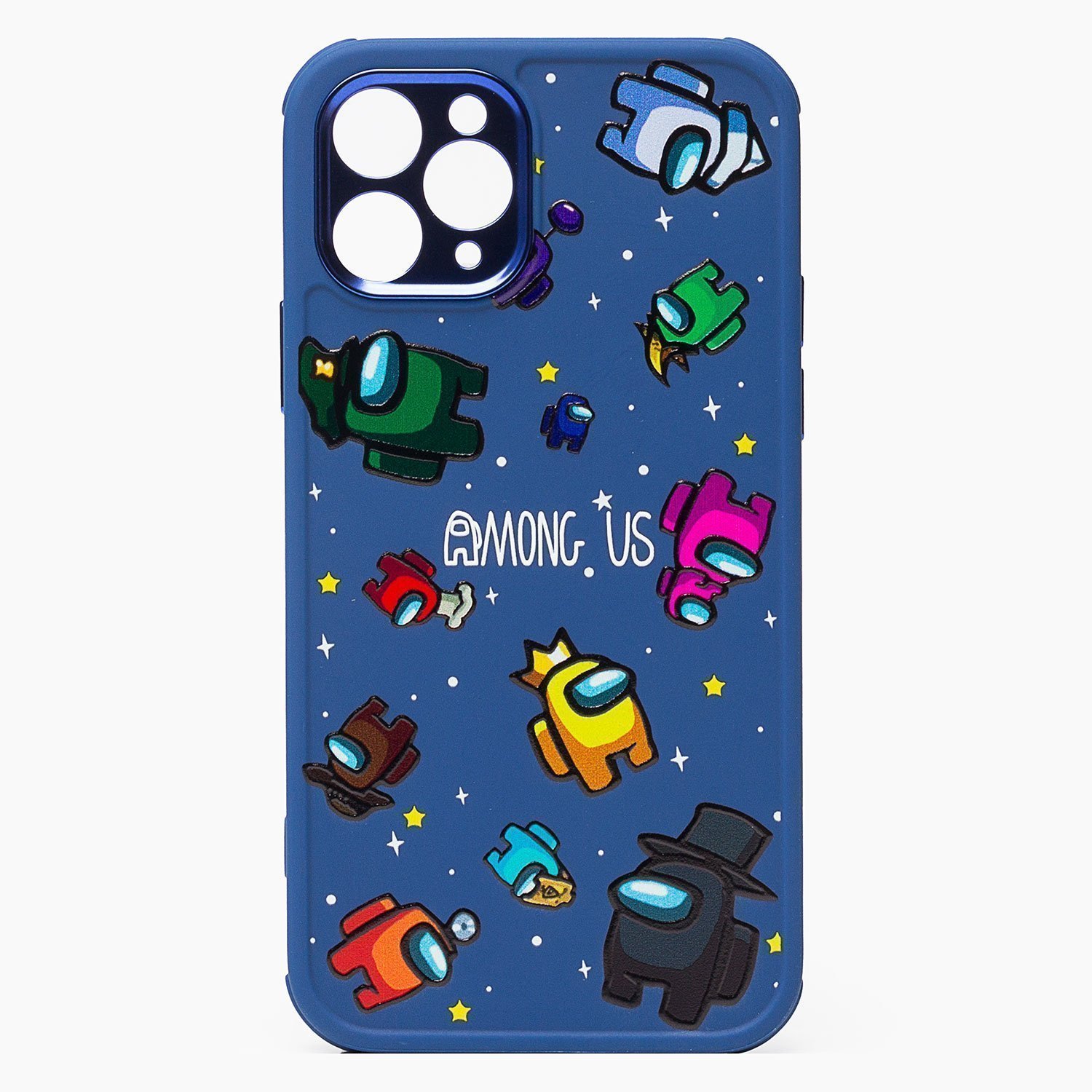 

Чехол iPhone 11 Pro силиконовый (рис.235/002), Синий, iPhone 11 Pro