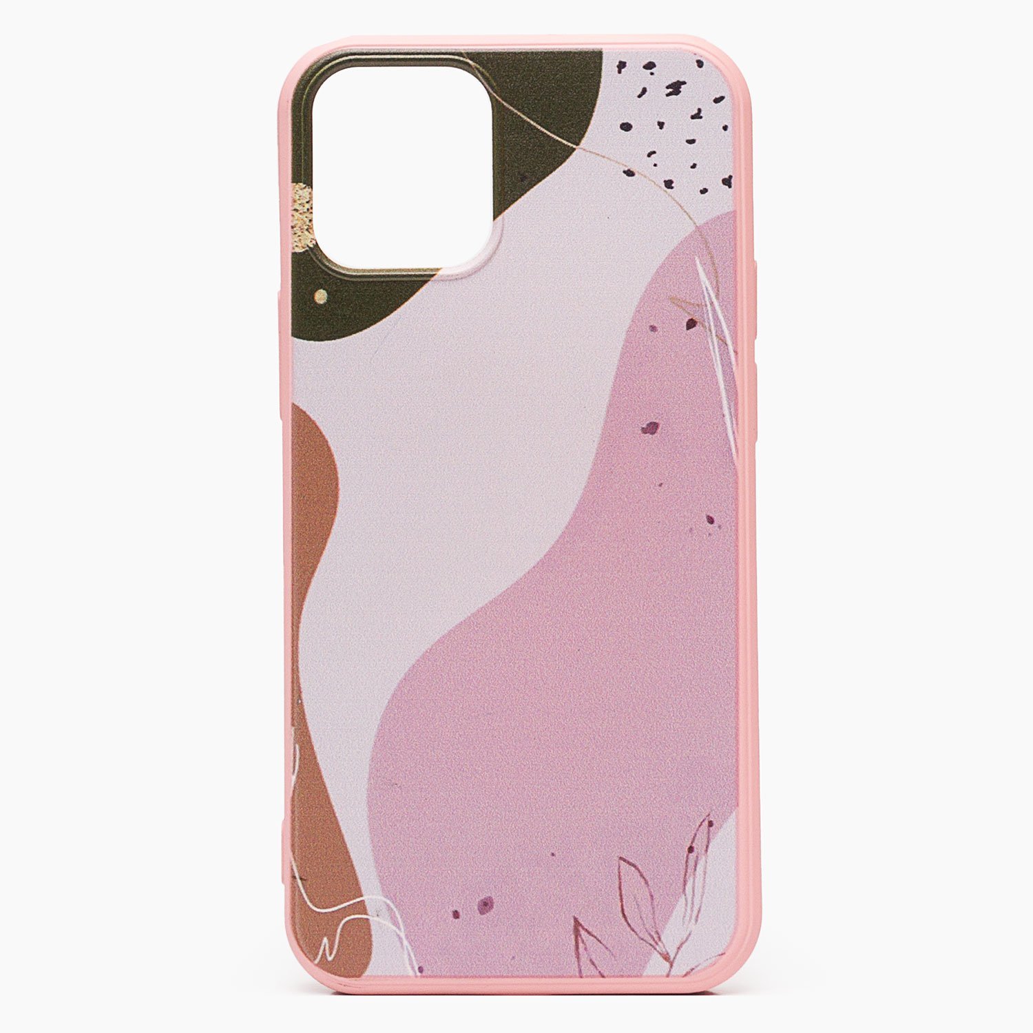 

Чехол iPhone 12 mini силиконовый (рис.227/002), Розовый, iPhone 12 mini