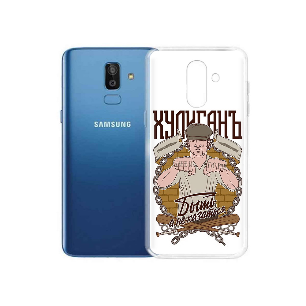 

Чехол MyPads Tocco для Samsung Galaxy J8 Хулиган (PT226929.592.192), Прозрачный, Tocco