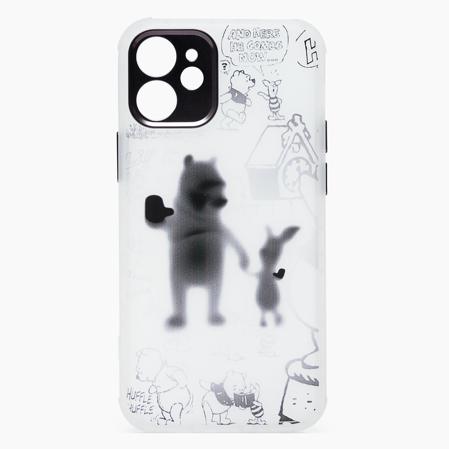 

Чехол iPhone 12 mini силиконовый (рис.232/001), Белый, iPhone 12 mini