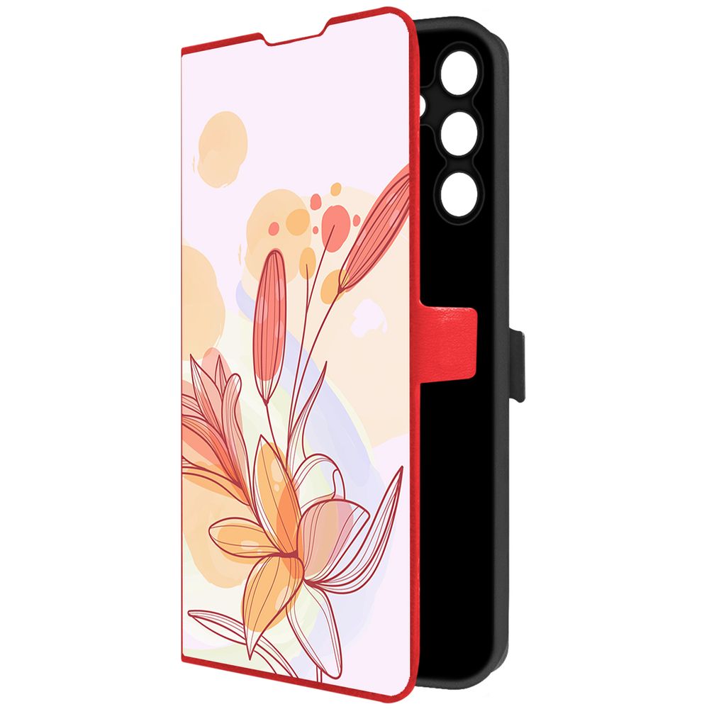 

Чехол-книжка Krutoff Eco Book для Samsung Galaxy A15 4G (A155) Фантазия (красный)
