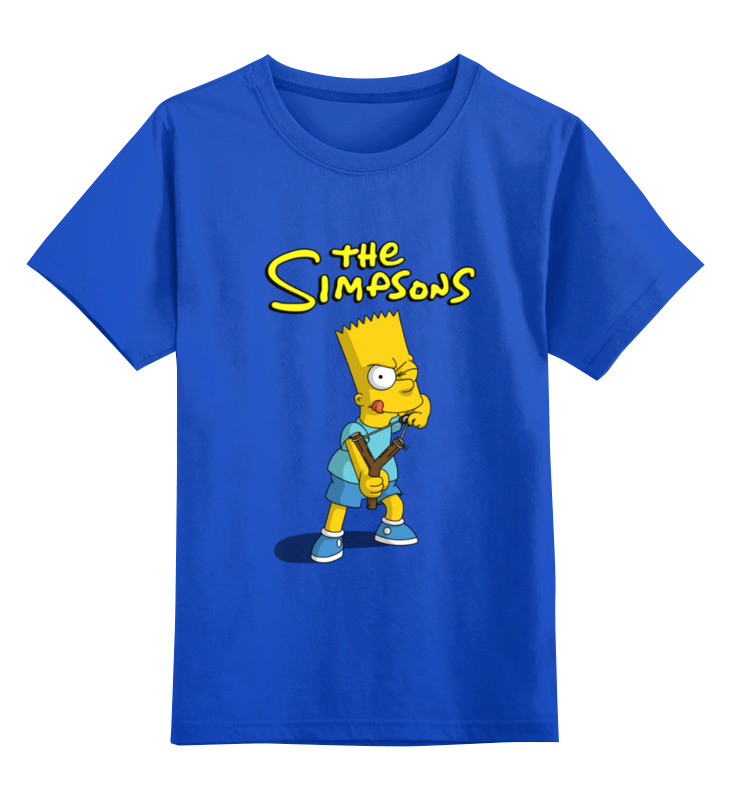 

Футболка детская Printio Simpsons цв. синий р. 152, Simpsons