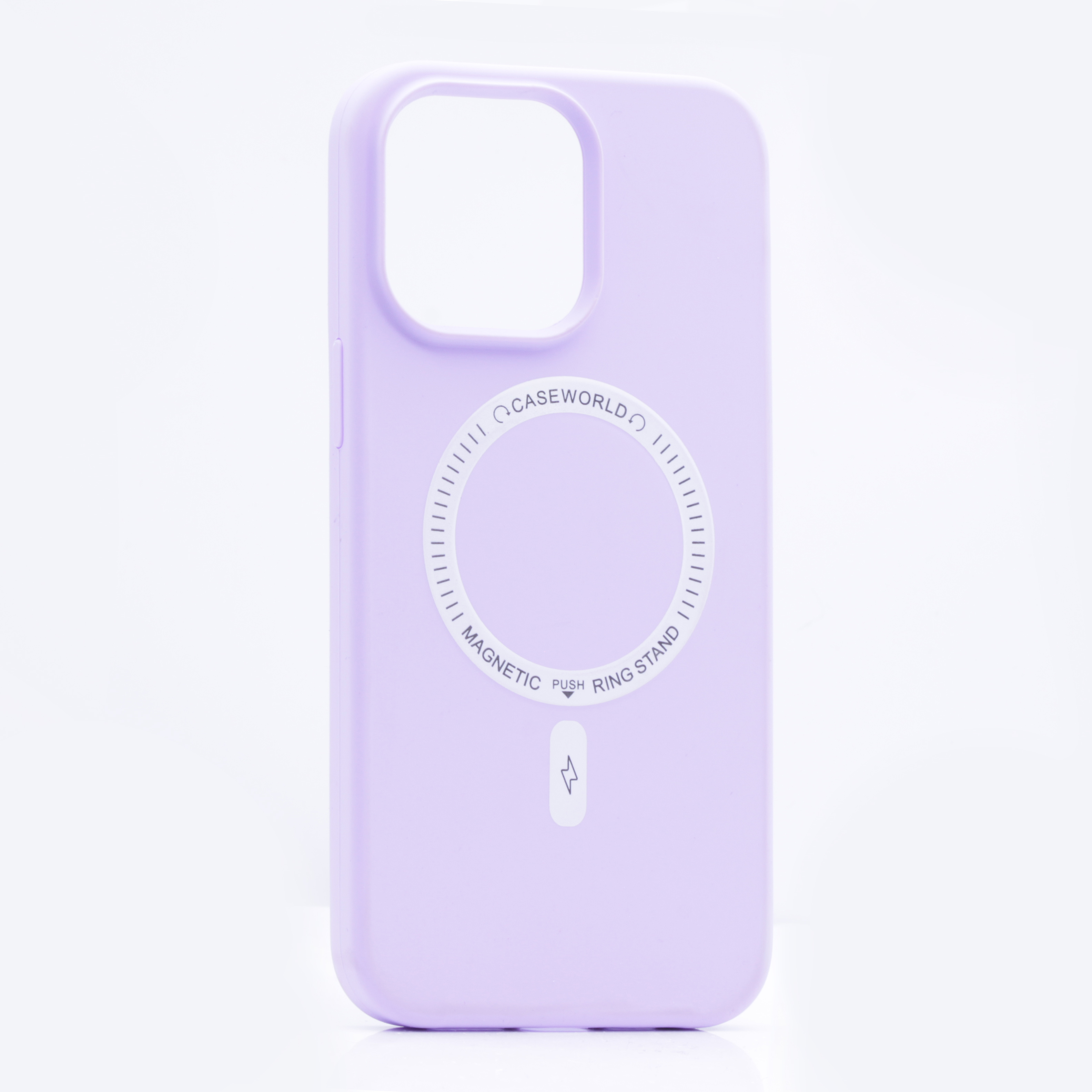 фото Чехол silicone case magesafe для iphone 13 pro, сиреневый