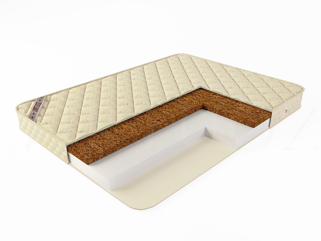 

Матрас Virtuoz Тонкие Мон Ами 140х195, Бежевый;белый;серый;серебристый, Мон Ами