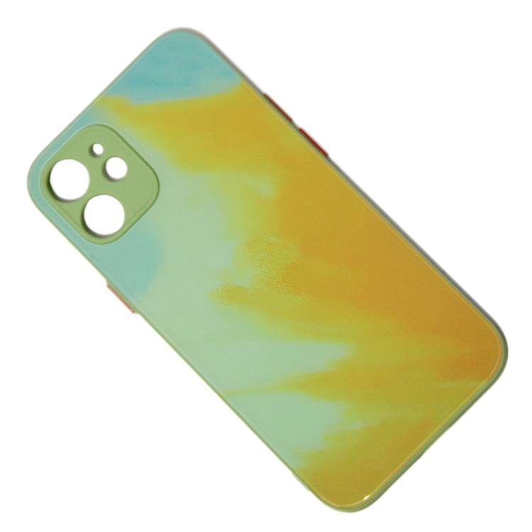 

Чехол iPhone 12 mini силиконовый ART №1 <светло-зеленый>, iPhone 12 mini