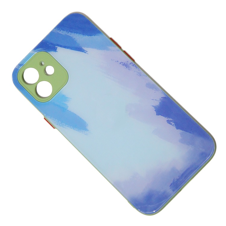 

Чехол iPhone 12 силиконовый ART №1 <синий>, iPhone 12