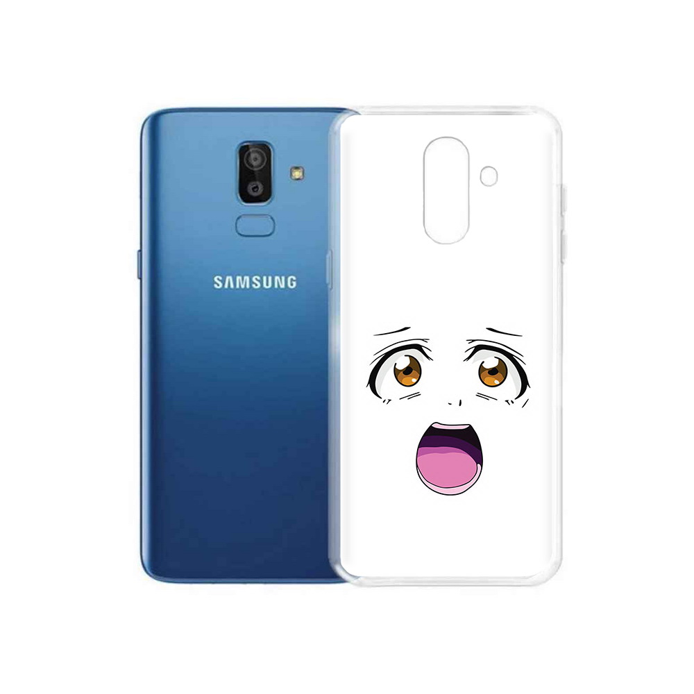

Чехол MyPads Tocco для Samsung Galaxy J8 аниме лицао (PT226929.592.223), Прозрачный, Tocco