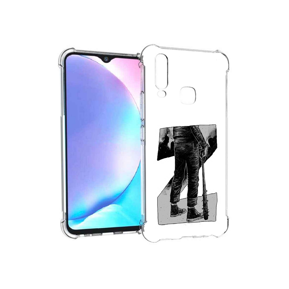 

Чехол MyPads Tocco для Vivo Y17 воин черно белый (PT136369.382.265), Tocco