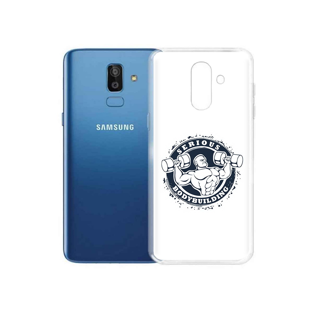 

Чехол MyPads Tocco для Samsung Galaxy J8 бодибилдинг воля к победе (PT226929.592.231), Прозрачный, Tocco