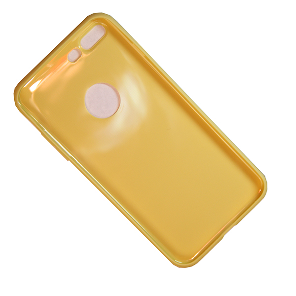 

Чехол iPhone 7 Plus, iPhone 8 Plus силиконовый матовый №2 <желтый>, iPhone 7 Plus