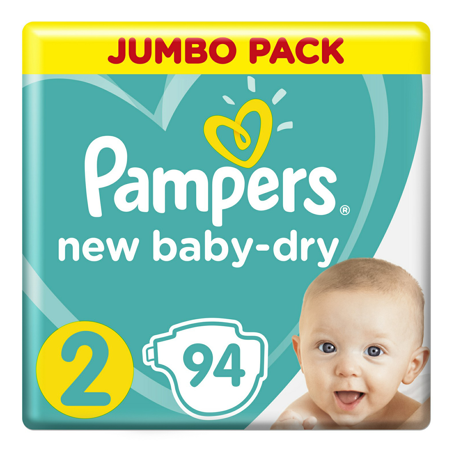 

Подгузники Pampers New Baby-Dry 2 (4-8 кг) 94 шт