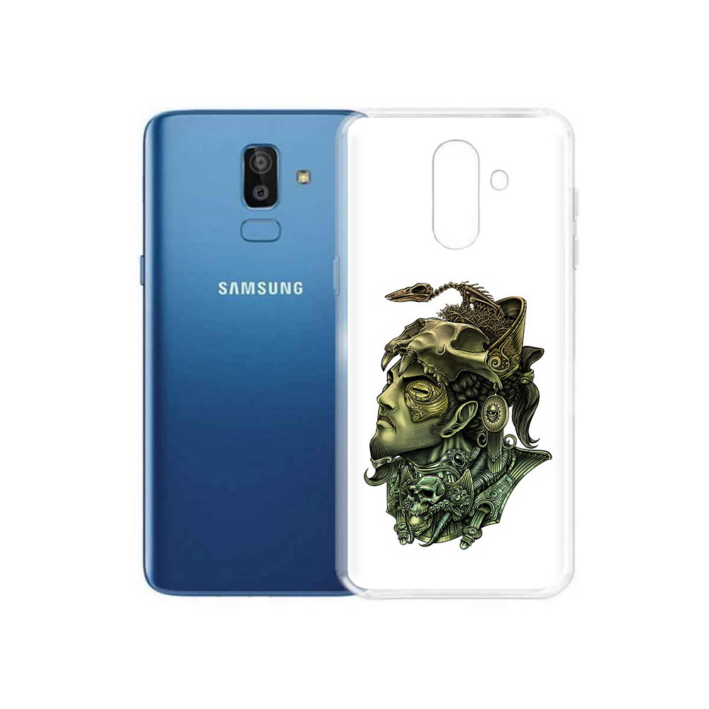 

Чехол MyPads Tocco для Samsung Galaxy J8 бронзовый воин (PT226929.592.248), Прозрачный, Tocco