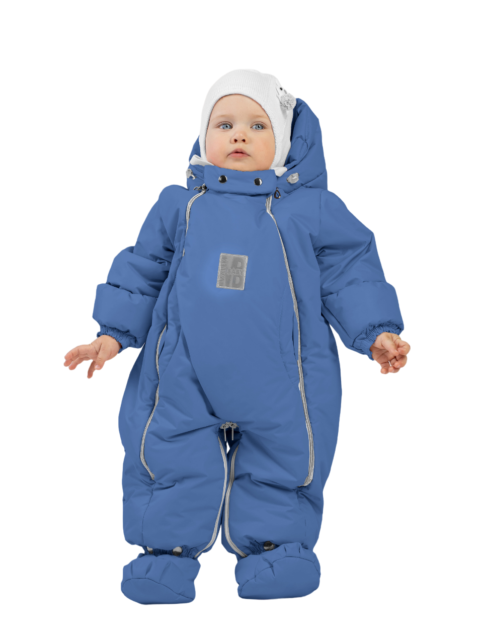 

Комбинезон-конверт Malek-Baby 163шм/2, Синий, 68, 163шм/2