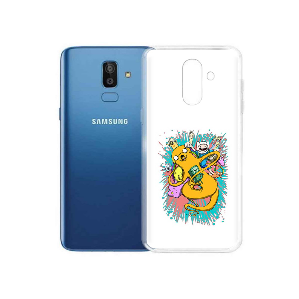 

Чехол MyPads Tocco для Samsung Galaxy J8 время приключений рисунок (PT226929.592.276), Прозрачный, Tocco