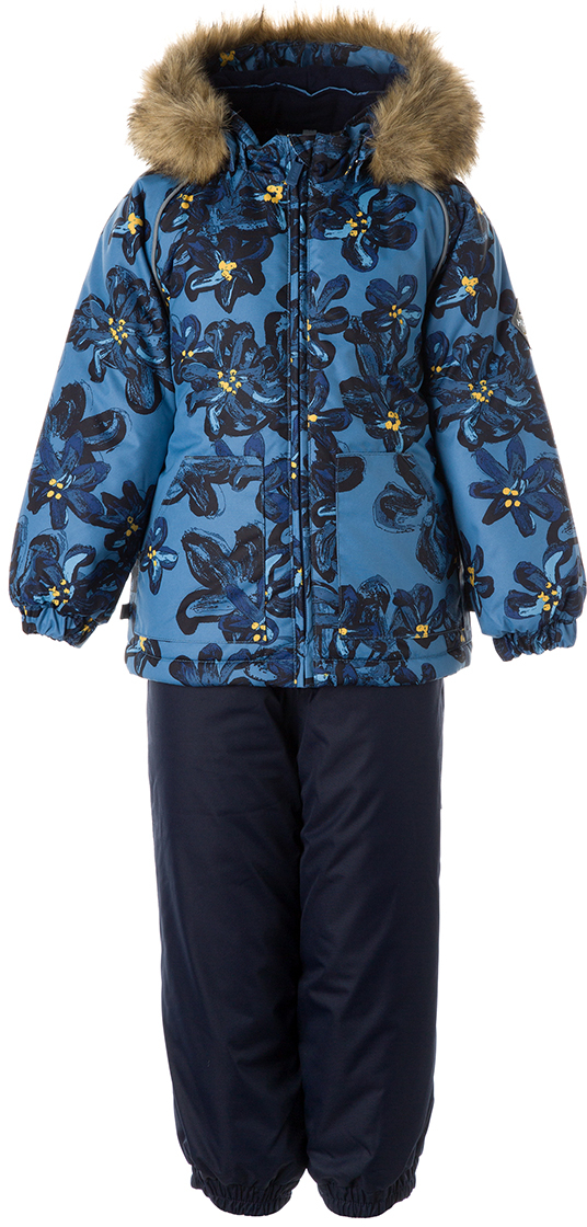 

Комплект (куртка+полукомбинезон) Huppa Avery 14435, синий с принтом/тёмно-синий р.86, 41780030