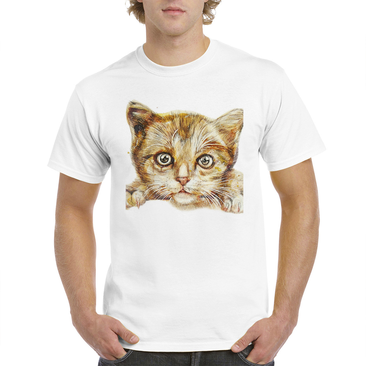 

Футболка унисекс CoolPodarok 4M015715 белая 44 RU, Белый, 4M015715