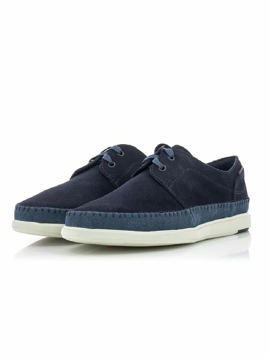 

Кеды мужские Clarks 26171673 синие 41 EU, Синий, 26171673