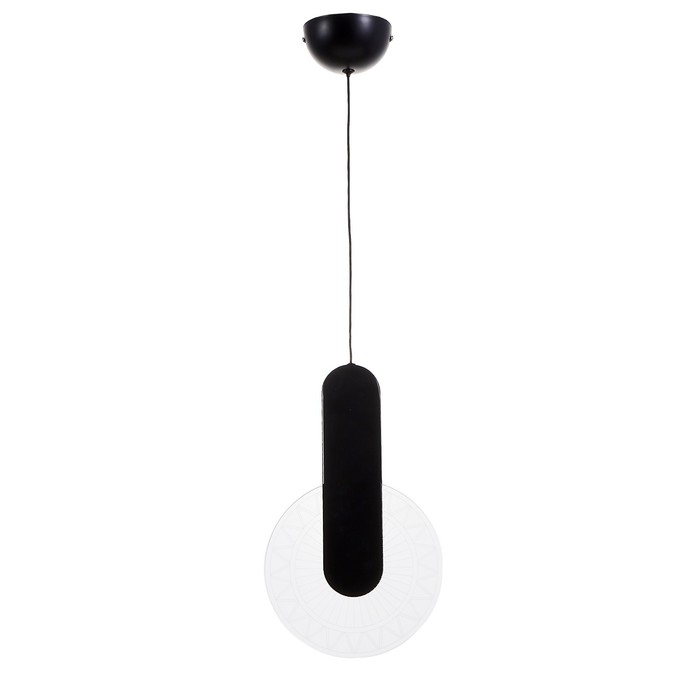 

Светильник 1610/1BK LED 8Вт 4000К черный 12х35 см