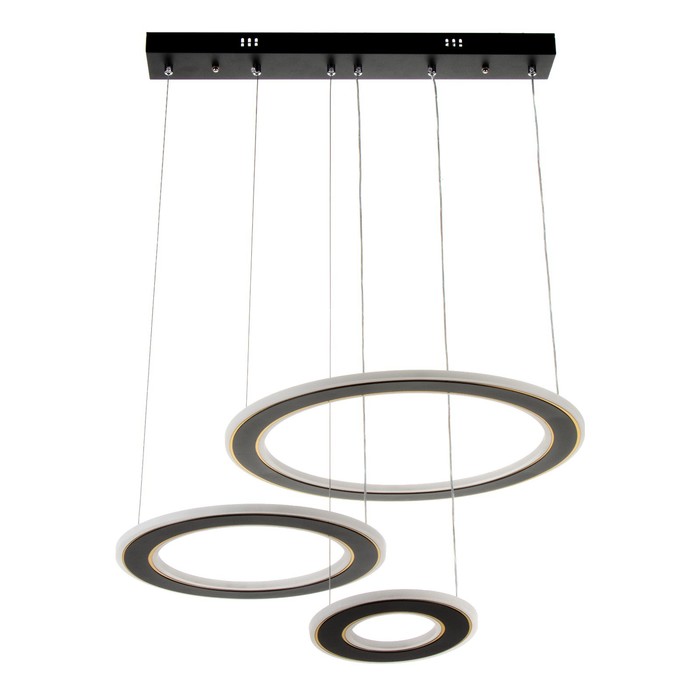 

Люстра 2679/3 LED 200Вт 3000-6000К черный 60х33 см