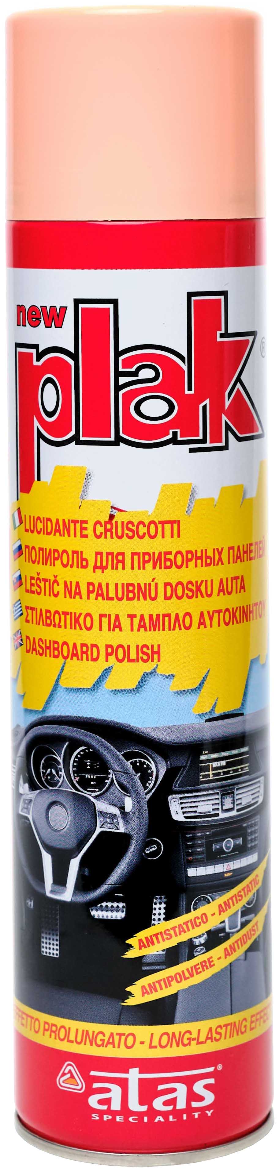Полироль Салона 400 Мл (Аэр.) Персик Plak 5125 PLAK 5125