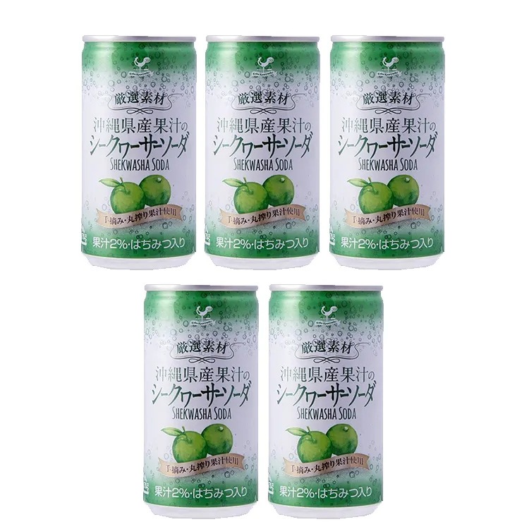 Напиток негазированный  с сикуваса цитрус с Окинава Tominaga (5 шт. по 185 мл)